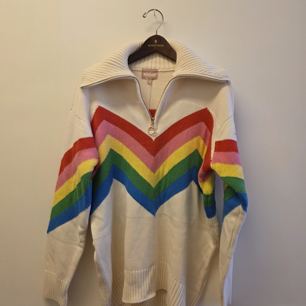 Show Me Your MuMu Cream Knit Sweater